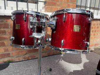 Yamaha Birch Custom Absolute 6dílná bicí sada & Snare, Cherr - 4