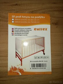 Síť proti hmyzu Emitex na dětskou postýlku - 4