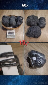 Příze na pletení/háčkování (vlna, alpaka, mohér) - 4