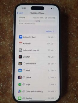Apple iphone 15 pro 1TB stribrny - 4
