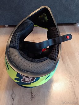 Integrální helma Bluegrass INTOX modrožlutá matná S - 4