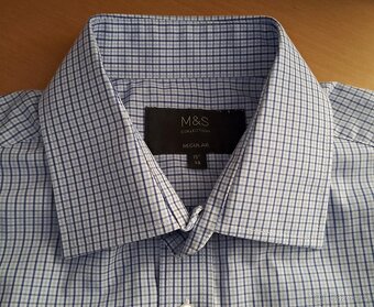 Pánská formální košile M&S Collection/38-M/2x57cm - 4