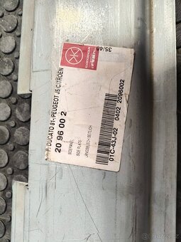 Prahy pro Peugeot J5/Ducato/Citroen - 4