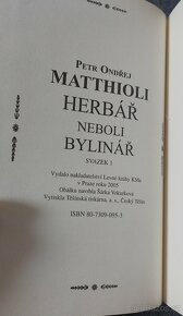 Herbář Mathioli 1. díl - 4