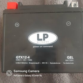 Motobaterie LP Gel GTX 12-4 12v 10AH - 4