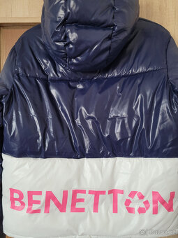 HOLČIČÍ ZIMNÍ BUNDA BENETTON vel.3XL 13-14let - 4