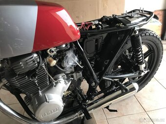 Yamaha XS - Cafe Racer s TP (1 + 1 na díly) - 4