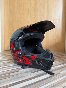 Prodám motokrosovou helmu. - 4