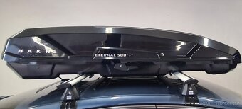 Střešní box HAKR Eternal 500 – nový, černý lesklý - 4