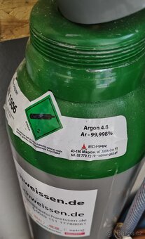 Sherman DIGITIG 200 AC/DC + 8l/200Bar Argonu+Ventil - 4
