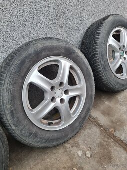 škoda octavia 4x al kola 5x100 195/65 R15 - 4