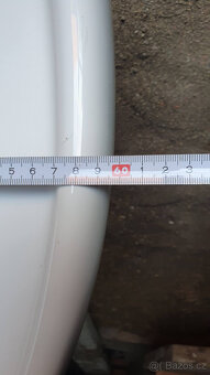 Keramické koupelnové umyvadlo, šířka 60 cm - 4