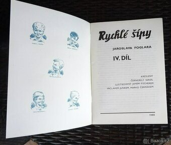 komiks Rychlé šípy IV. díl - rok 1988 - 4