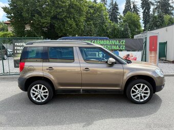 ► ŠKODA YETI 1,2 TSI - 77 KW, PARK. SENZORY◄ - 4