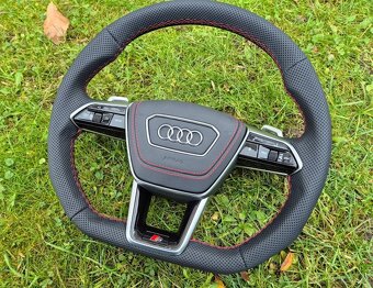 AUDI A6 A7 4K A8 D5 E-TRON SPORTOVY VOLANT - vyhrievany - 4