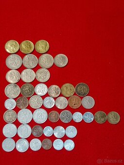 Československé mince 44 ks a bankovky 14 ks - 4