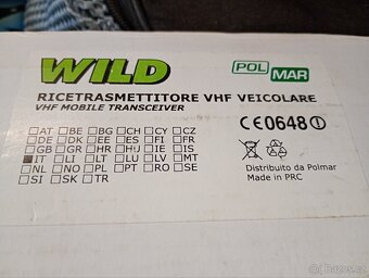 WILD 2m VHF VYSÍLAČKA 60w - 4