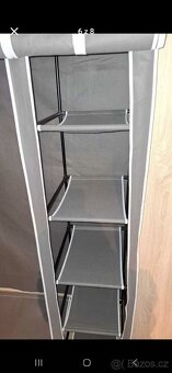 Látková šatní skříň - 4