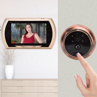 Digitální dveřní kukátková kamera 4,5palcová - 4