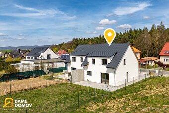 Prodej novostavby rodinného domu 4+kk (130 m2) na pozemku 5 - 4