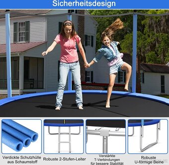 Nová trampolína Costway 244 cm. - 4