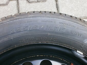 2xNové obuté letní kola na OPEL ASTRA G 195/60 R15 - 4