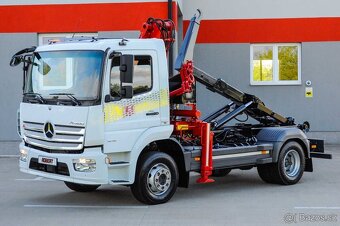 HÁKOVÝ NOSIČ KONTEJNERŮ HYDRAULICKÁ RUKA MERCEDES ATEGO EU6 - 4