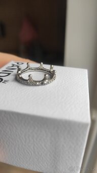 Prsten Pandora Začarovaná koruna.průměr -16mm - 4
