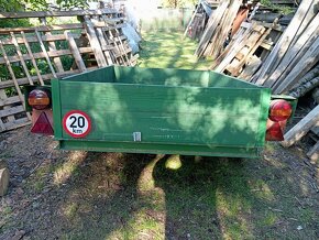 Vozík,vlek,valník,vlečka za malotraktor - 4