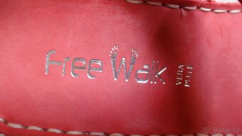 Luxusní nové kožené boty FREE WALK v.38 - 4