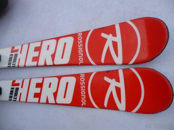 234. Lyže ROSSIGNOL - 130 cm + boty TECNICA 38eu - set - 4