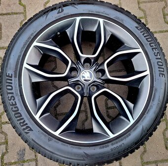Originální sada Škoda Kodiaq 5x112 R19 Crater - 4