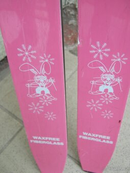 Dívčí Junior běžky SNOW BUNNY délka 150cm, váz. profil NNN F - 4