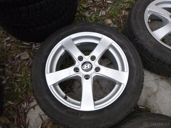 4x alu disk (5x114,3) letní pneu 205/55 r16 (7 mm) - 4