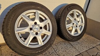 Alu kola 4x108, letní pneu 175/65 R14, 7mm - 4