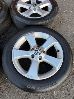 Alu kola VOLKSWAGEN SIMA , 5x112 r16 , letní pneu 205/55 r16 - 4