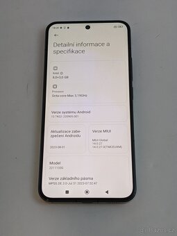 Xiaomi 13 8/256 black. Záruka 6 měsíců. - 4