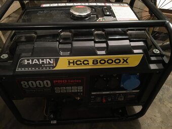 Benzínová elektrocentrála Hahn & Sohn HGG 8000X - 4