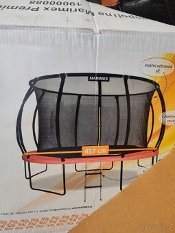 Prodám trampolínu Marimex Premium 457cm - 4