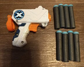 Pistole Nerf N-Strike Elite Traid Ex-3 a X-shot Excel Micro - 4