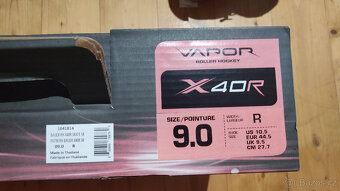 Inline brusle Bauer Vapor X40R vel. 9 (EUR 44,5) - 4