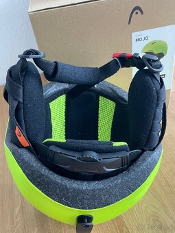 Lyžařská helma Head Mojo 328642 Lime XS/S 52-56 cm - 4