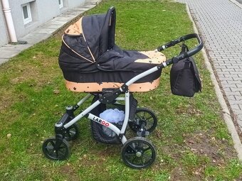 Kočárek 2v1 Raf-Pol Baby Lux Largo Gold Star (2022) - 4