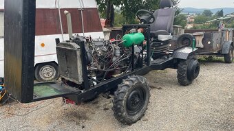 Malotraktor domácí výroby - 4