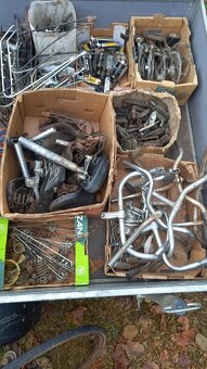 Pozůstalost staré jízdní velo kolo bicykl díly Eska Favorit - 4