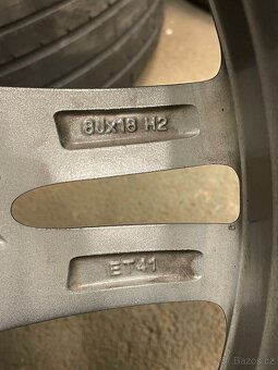 Letní sada kol Mercedes 245/50 R18 100W - 4