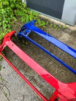 predni naraznik skoda octavia iv 4 modry cerveny - 4