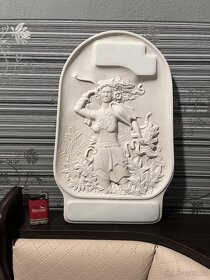 porcelánová plaketa - 4