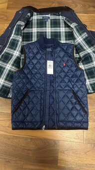 NOVÁ Bunda / vesta Ralph Lauren 2v1 vel. 10-12 let - 4
