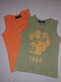 letní věci pro kluka vel 122 - 4